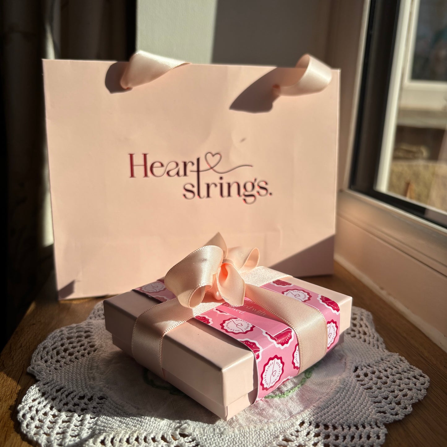 Heartstrings Bridesmaid Gift Garter