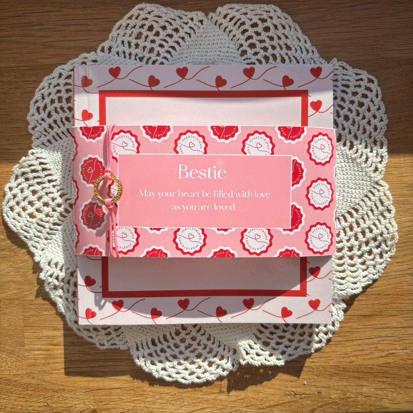 Heartstrings Birthday Gold Bracelet Gift Set